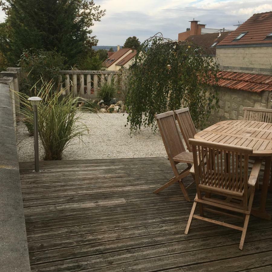 Au Tilleul Daire Mezieres-sur-Seine Dış mekan fotoğraf