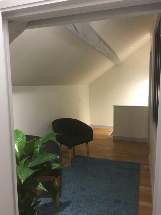 Au Tilleul Daire Mezieres-sur-Seine Dış mekan fotoğraf